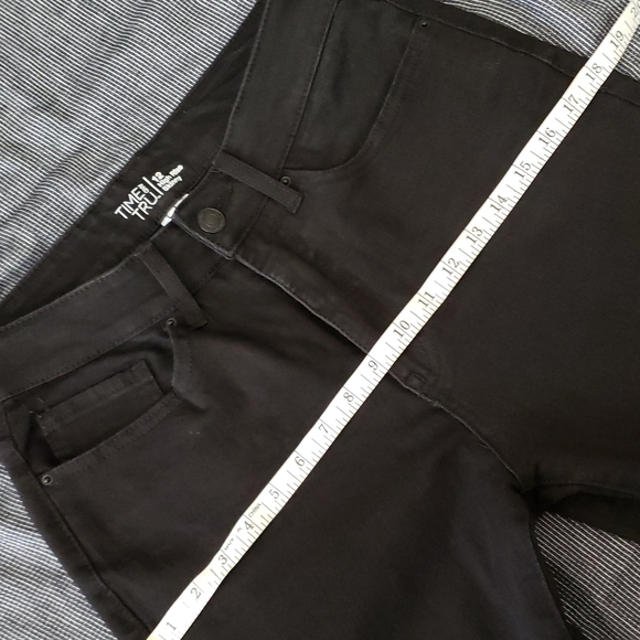 Time and Tru Black High Waist Woman Size 12 - Picture 4 of 8